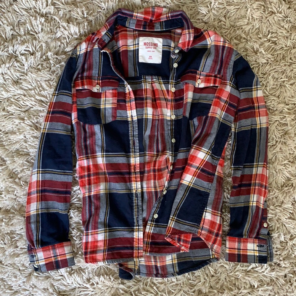 Mossimo checkered flannel